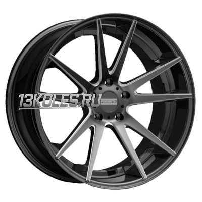 Fondmetal STC-10 Matt Titanium Milled 9x20/5x120 D74.1 ET45  