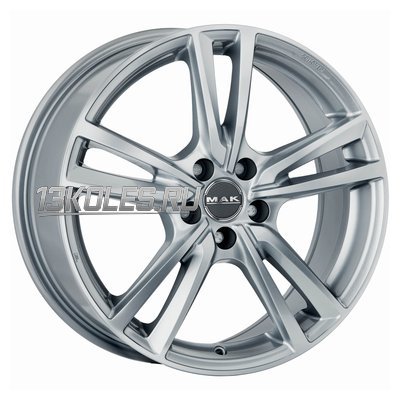 MAK Icona Silver 7.5x17/5x114.3 D76 ET48  
