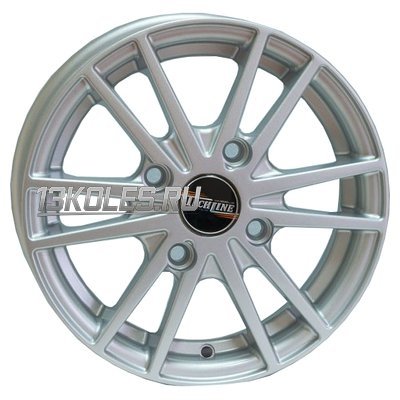 Tech Line 305 Silver 4.5x13/4x100 D67.1 ET43  