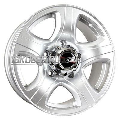 Tech Line 622 Silver 7.5x16/6x139.7 D110.1 ET10  