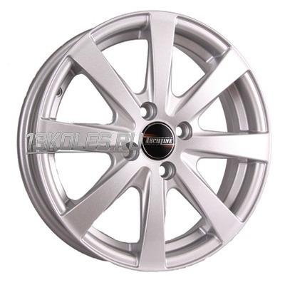 Tech Line 634 Silver 6x16/4x100 D60.1 ET37  