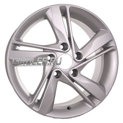 Tech Line 650 Silver 6.5x16/5x114.3 D66.1 ET50  