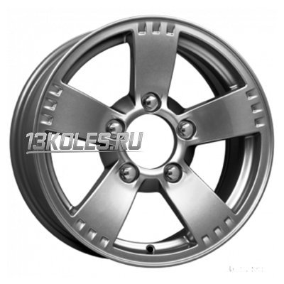 K&K Камелот (КС370) Дарк платинум 7x16/5x139.7 D98 ET40  