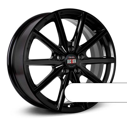 Alcasta M61 Black 7x17/5x108 D54.1 ET40  