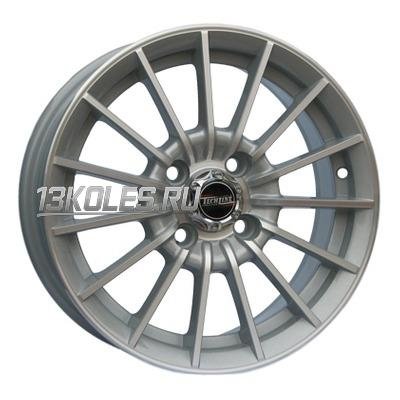 Tech Line 302 Silver 5.5x13/4x98 D58.6 ET28  