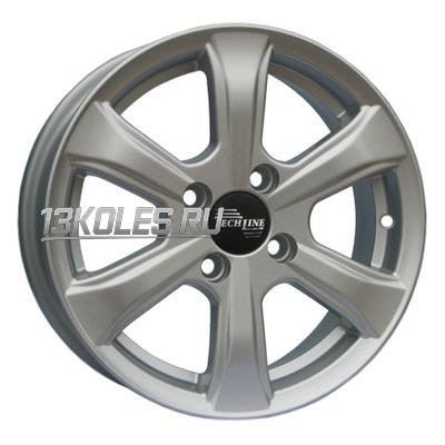 Tech Line 408 Silver 5.5x14/4x100 D60.1 ET43  
