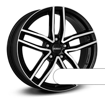 Dezent TR dark BFP 7x17/5x114.3 D66.1 ET45  