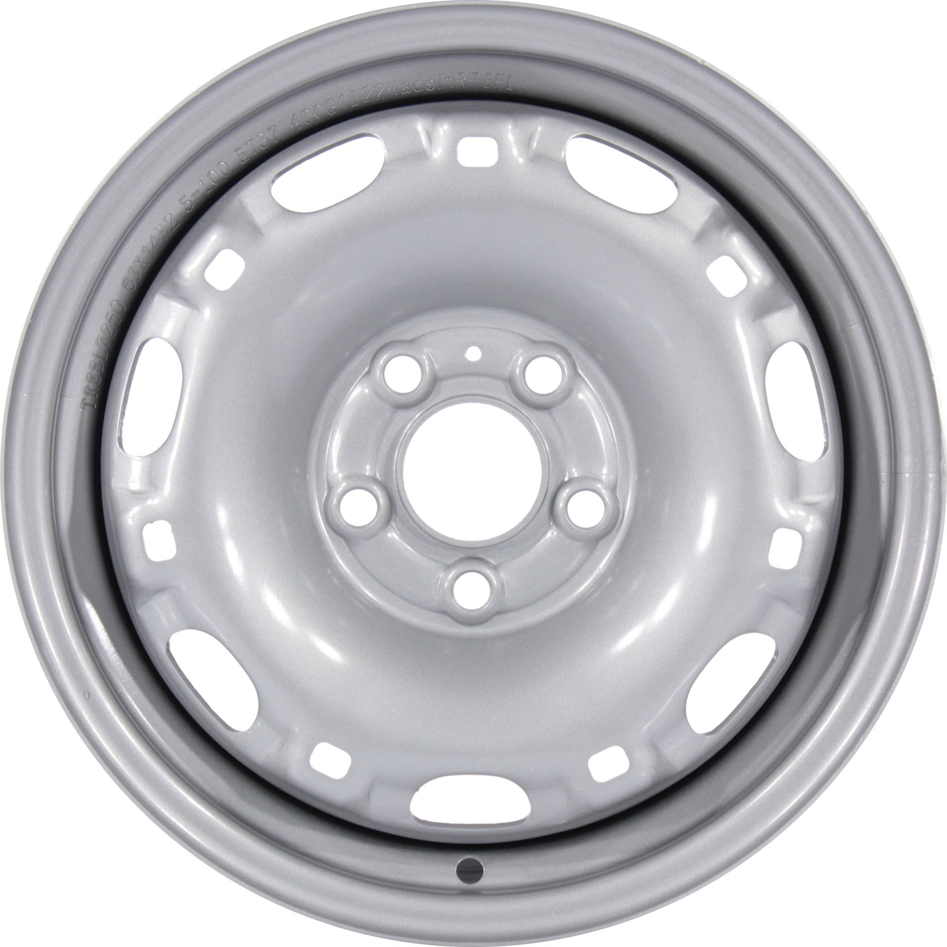 Trebl 7250T silver 6x14/5x100 D57.1 ET37  