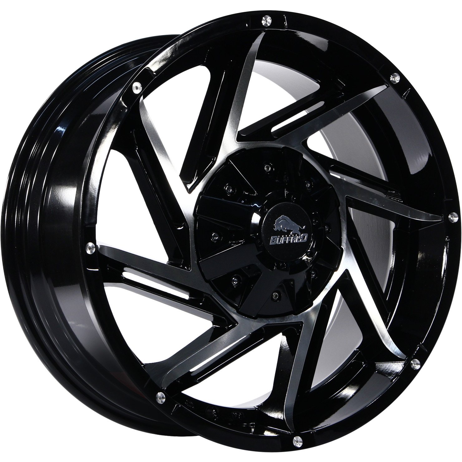 Buffalo BW-796 matte-black 10x20/8x180 D124.2 ET18  