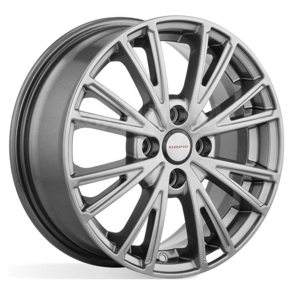 RAPID Меандр-оригинал дарк-платинум 6x15/4x100 D60.1 ET50  