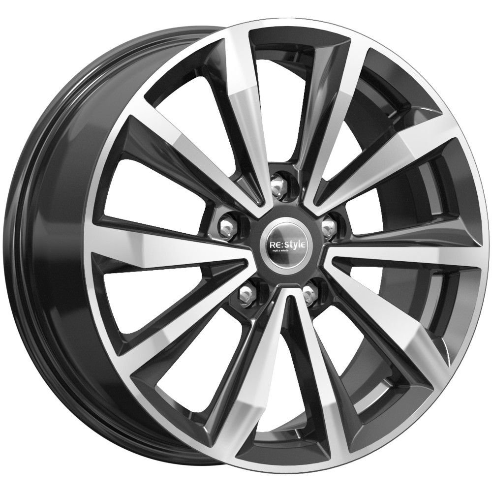 КиКРеплика КС974 алмаз-черный 6.5x16/5x114.3 D66.1 ET40  