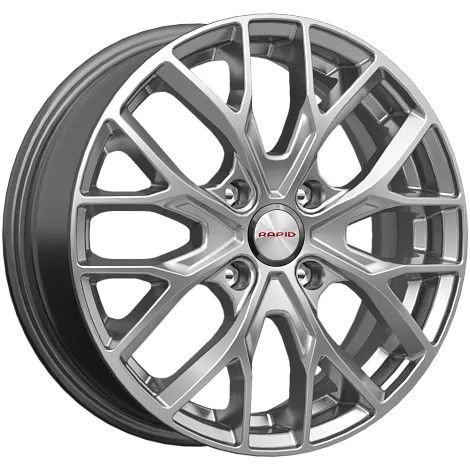 RAPID Лилиом-оригинал дарк-платинум 6x16/4x100 D54.1 ET49  