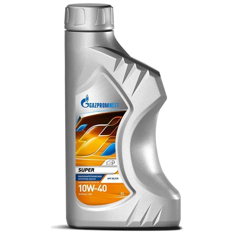 Моторное масло Gazpromneft Super 10W40 полусинтетическое 1л