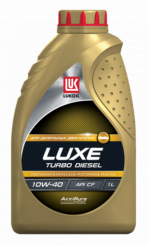 Моторное масло Лукойл Luxe Turbo Diesel 10W40 полусинтетическое 1л
