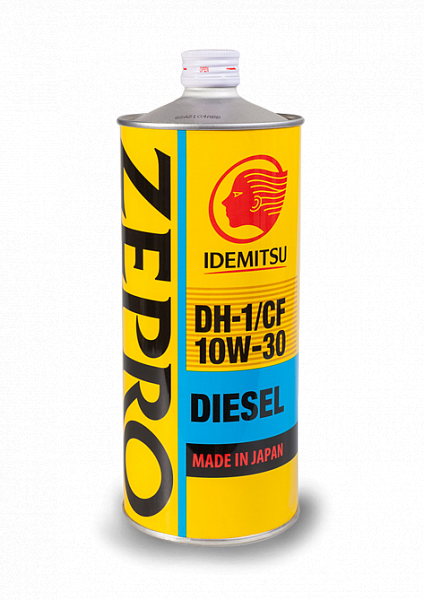 Моторное масло Idemitsu Zepro Diesel DH-1/CF 10W30 полусинтетическое 1л
