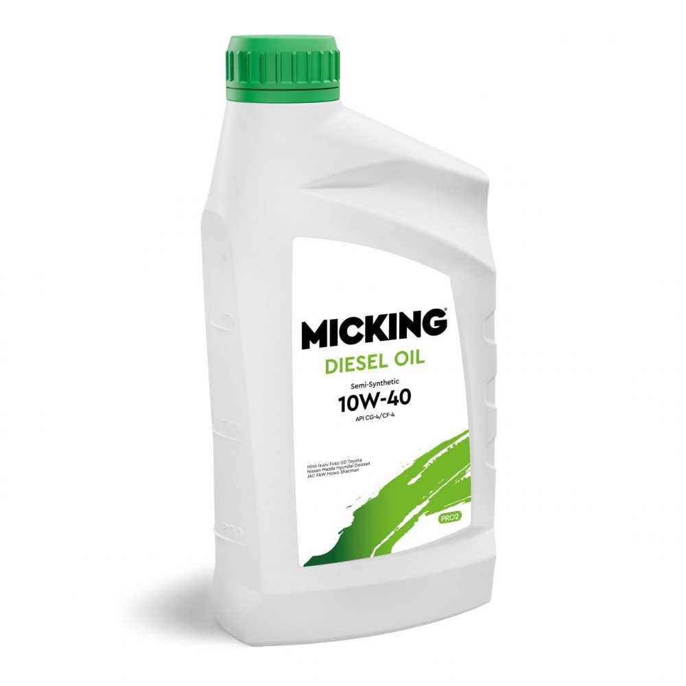 Моторное масло Micking Diesel Oil PRO2 10W40 полусинтетическое 1л