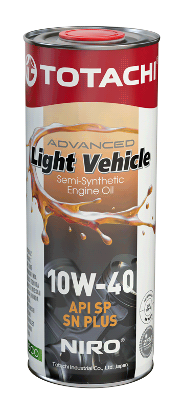 Моторное масло Totachi Niro LV SP/SN Plus 10W40 полусинтетическое 1л