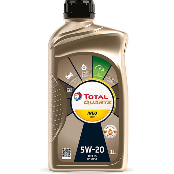 Моторное масло Total Quartz INEO EcoB 5W20 синтетическое 1л