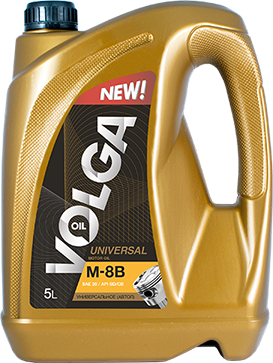 Моторное масло Волга-Ойл М-8В минеральное 5л