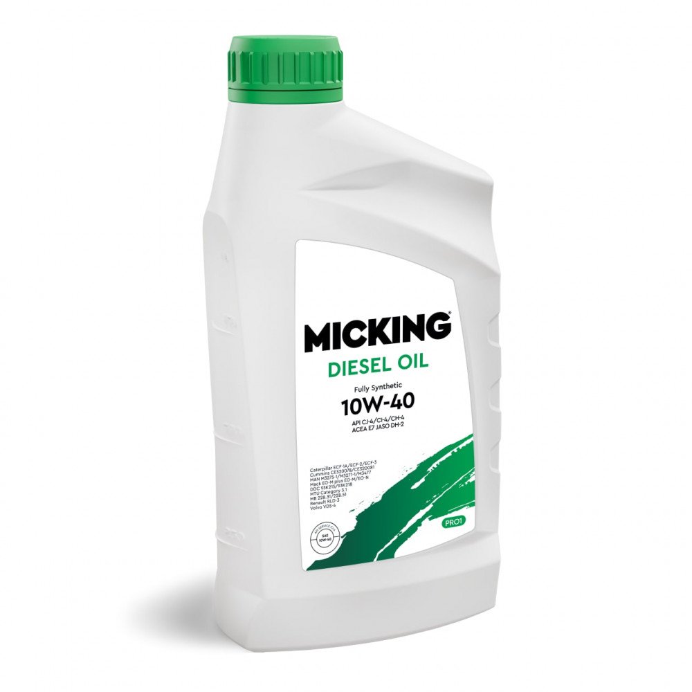 Моторное масло Micking Diesel Oil PRO1 10W40 синтетическое 1л