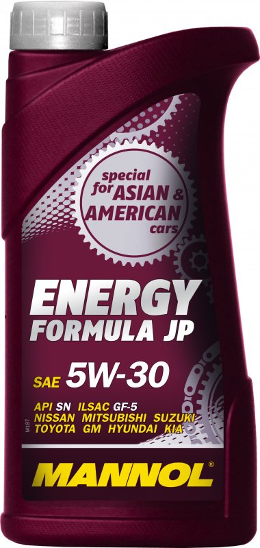 Моторное масло Mannol Energy Formula JP 5W30 синтетическое 1л