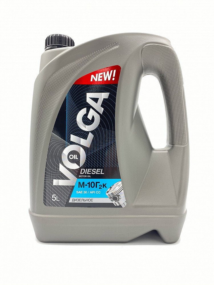 Моторное масло Волга-Ойл М-10Г2к минеральное 5л
