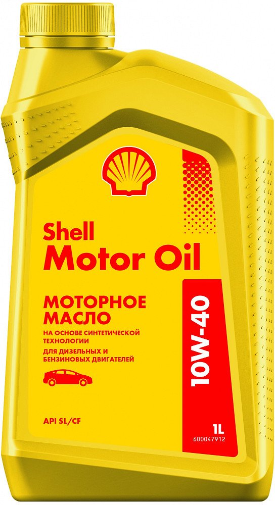 Моторное масло Shell Helix Motor Oil 10W40 полусинтетическое 1л