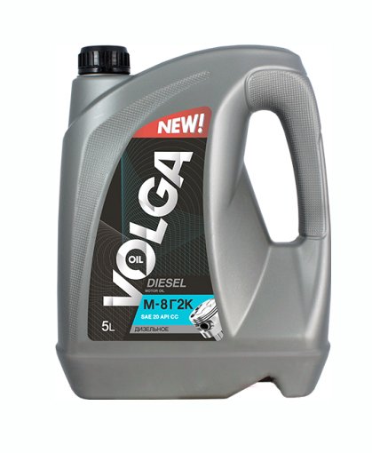 Моторное масло Волга-Ойл Diesel М-8Г2к минеральное 5л