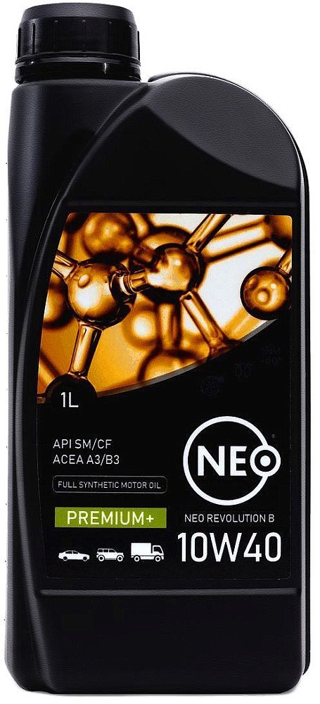 Моторное масло Neo Revolution B SM/CF A3/B3 10W40 полусинтетическое 1л