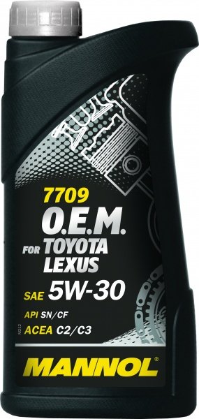Моторное масло Mannol O.E.M. for Toyota Lexus 5W30 синтетическое 1л