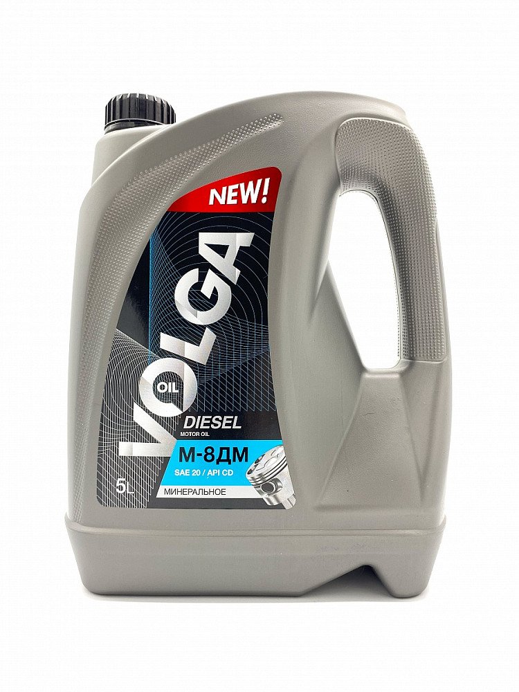 Моторное масло Волга-Ойл Diesel М-8ДМ минеральное 5л