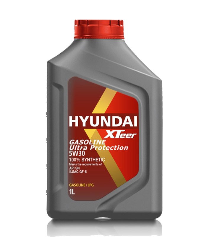 Моторное масло Hyundai XTeer Gasoline Ultra Protection 5W30 синтетическое 1л