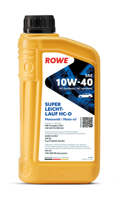 Моторное масло Rowe Super Leichtlauf HC-O 5W40 синтетическое 1л