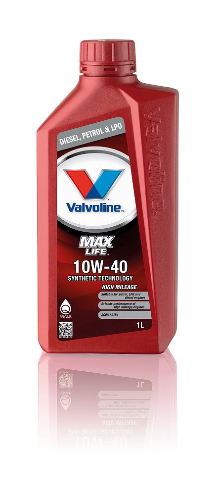 Моторное масло Valvoline MaxLife 10W40 полусинтетическое 1л