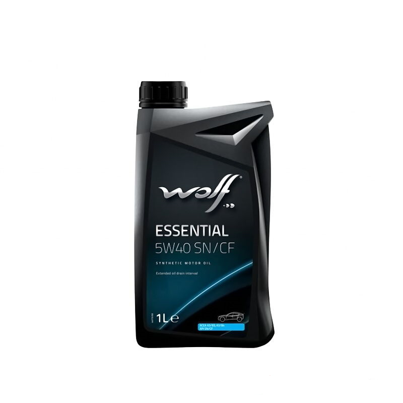 Моторное масло Wolf Essential SN/CF 5W40 синтетическое 1л