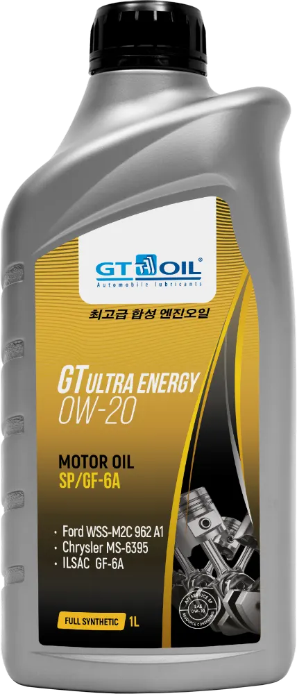Моторное масло GT Oil GT Ultra Energy 0W20 синтетическое 1л