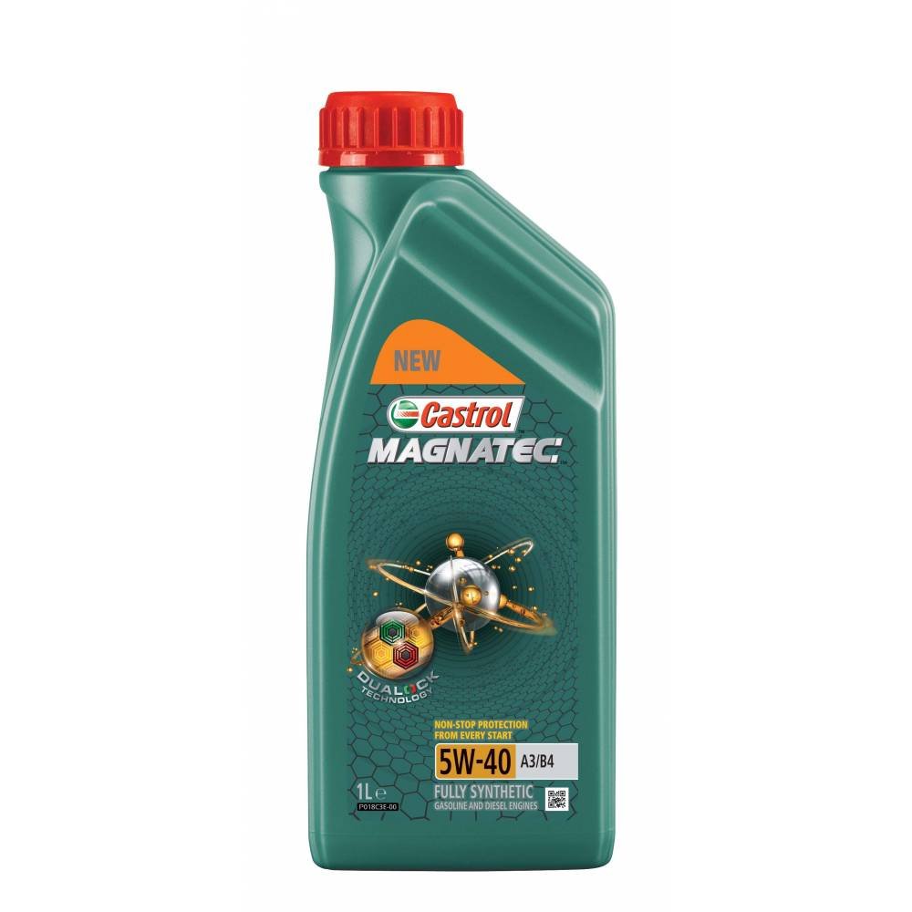 Моторное масло Castrol Magnatec A3/B4 Dualock 5W40 синтетическое 1л
