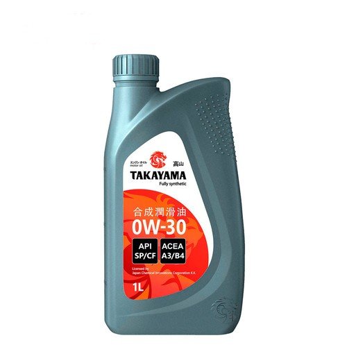 Моторное масло Takayama SP/CF A3/B4 0W30 ПЭТ синтетическое 1л