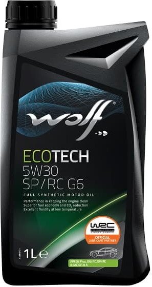 Моторное масло Wolf EcoTech SP/RC G6 5W30 синтетическое 1л