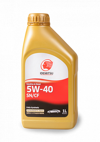 Моторное масло Idemitsu Gasoline&Diesel SN/CF 5W40 синтетическое 1л
