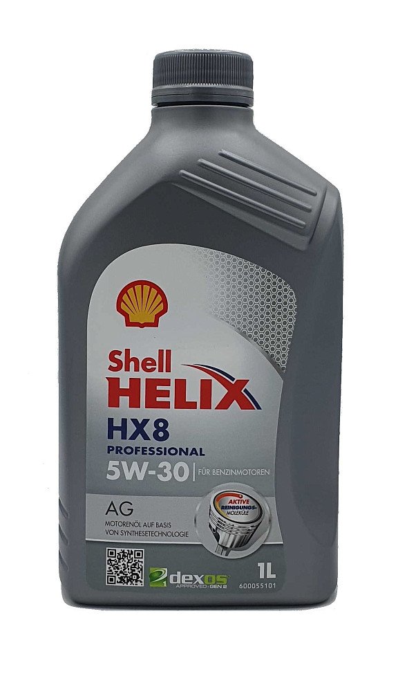 Моторное масло Shell Helix HX8 Professional AG 5W30 синтетическое 1л