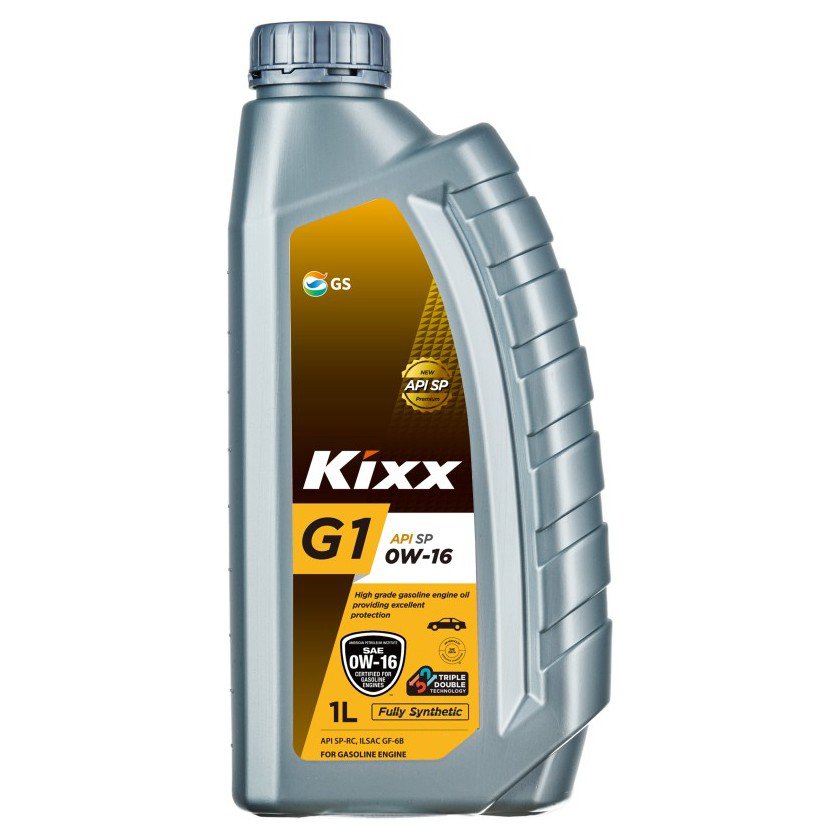 Моторное масло Kixx G1 SP 0W16 синтетическое 1л