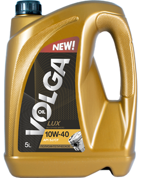 Моторное масло Волга-Ойл Lux 10W40 полусинтетическое 5л