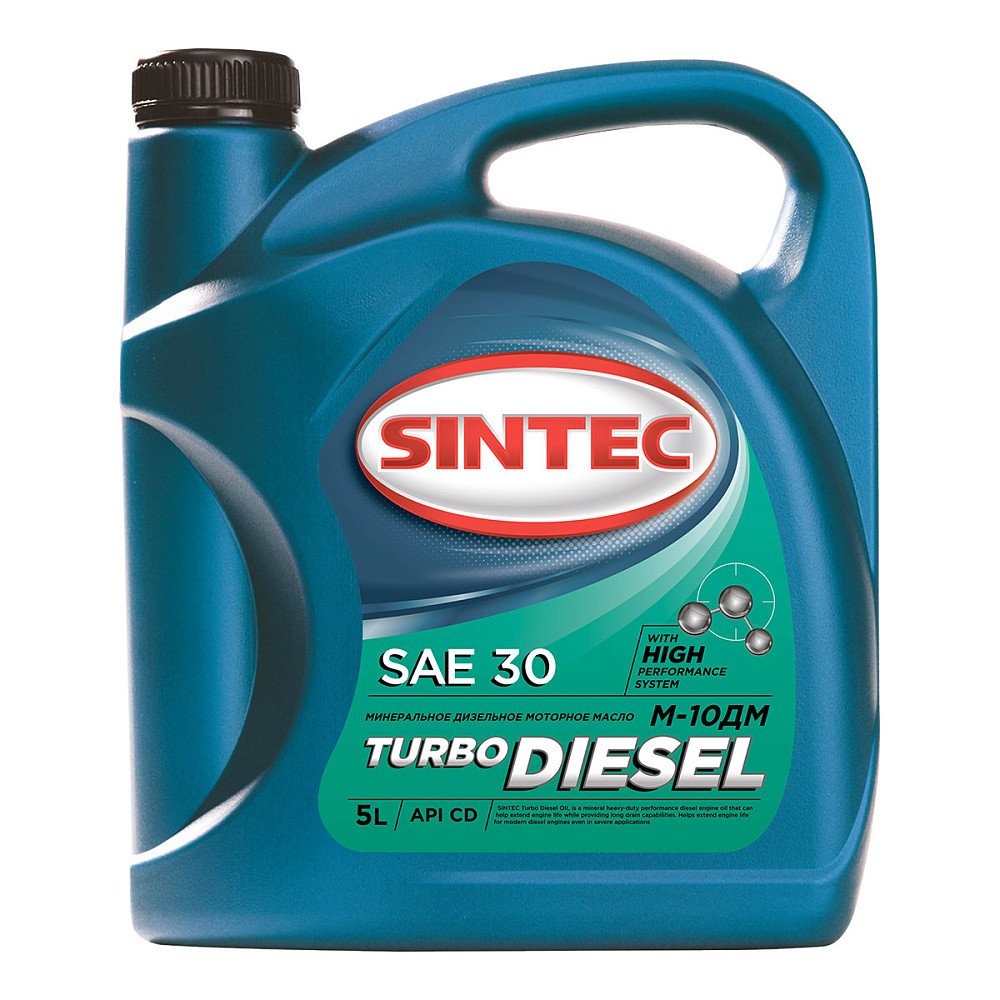 Моторное масло Sintec Turbo Diesel М-10ДМ минеральное 5л