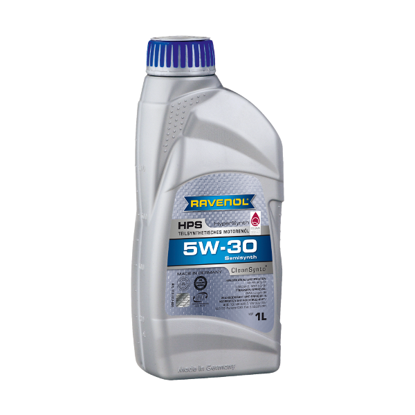 Моторное масло Ravenol HPS 5W30 полусинтетическое 1л