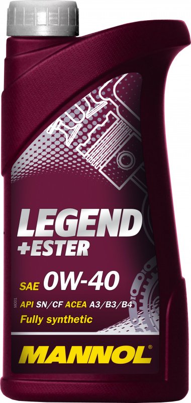 Моторное масло Mannol Legend +Ester 0W40 синтетическое 1л
