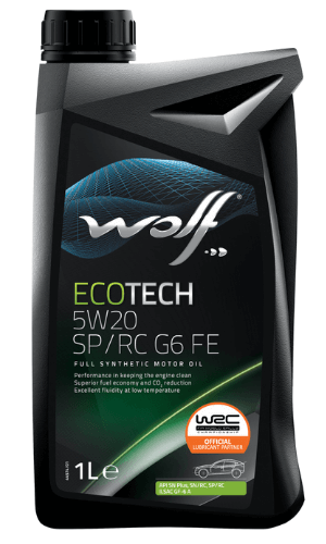 Моторное масло Wolf EcoTech SP/RC G6 FE 5W20 синтетическое 1л