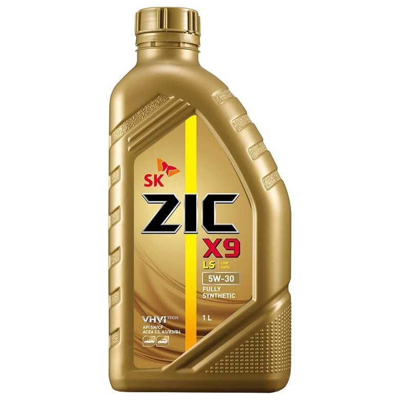 Моторное масло ZIC X9 LS 5W30 синтетическое 1л