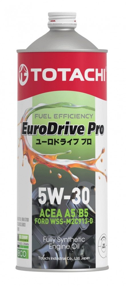 Моторное масло Totachi EuroDrive Pro A5/B5 5W30 синтетическое 1л