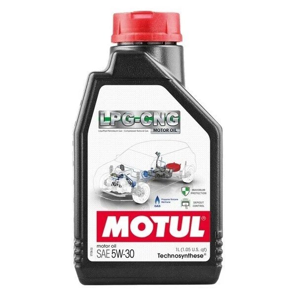 Моторное масло Motul LPG-CNG 5W30 полусинтетическое 1л